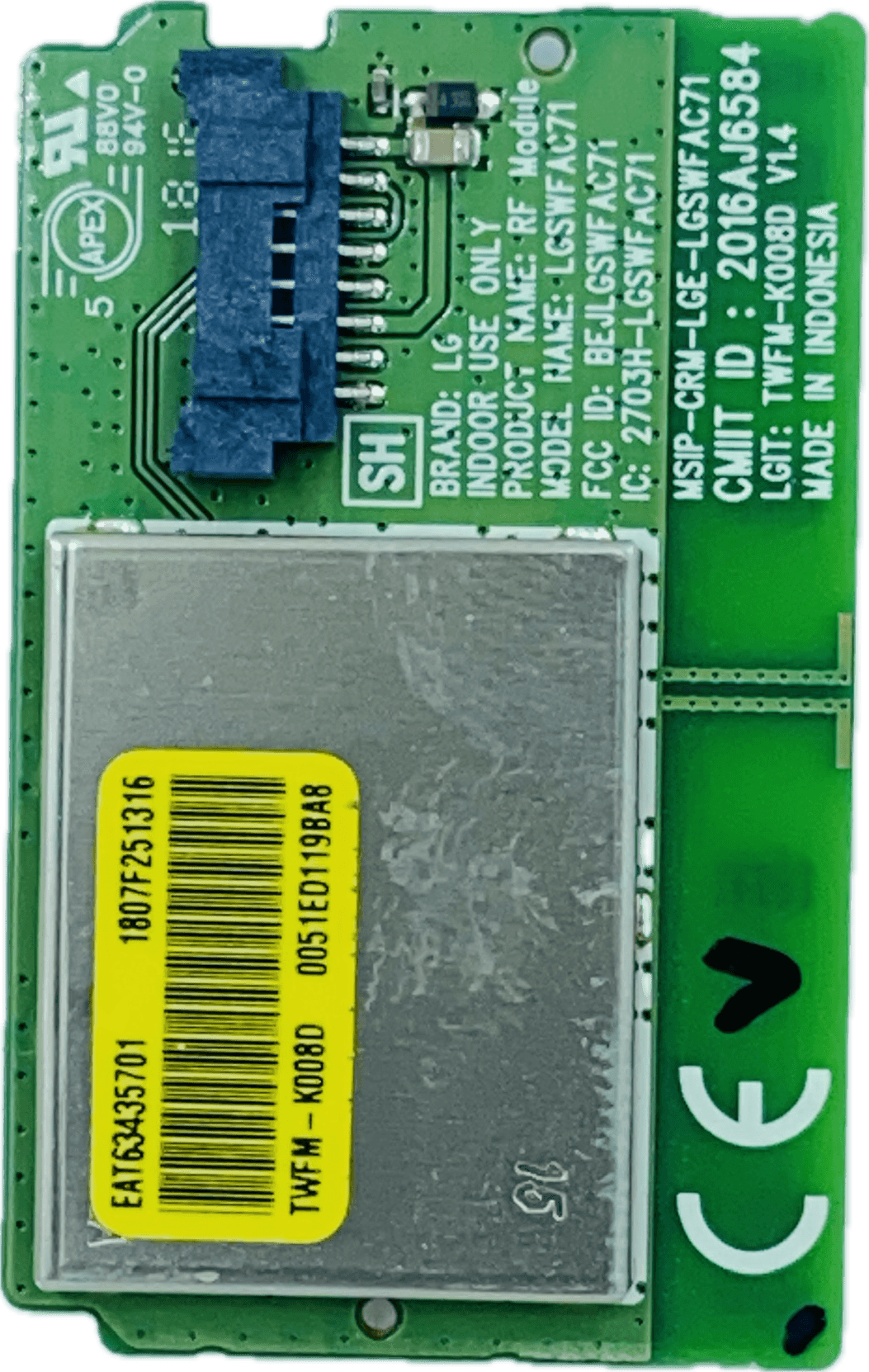 LG LED TV Wi-Fi Module β Model 32LJ573D - Great Bharat Electronics LG LED TV Wi-Fi Module β Model 32LJ573D - Great Bharat Electronics